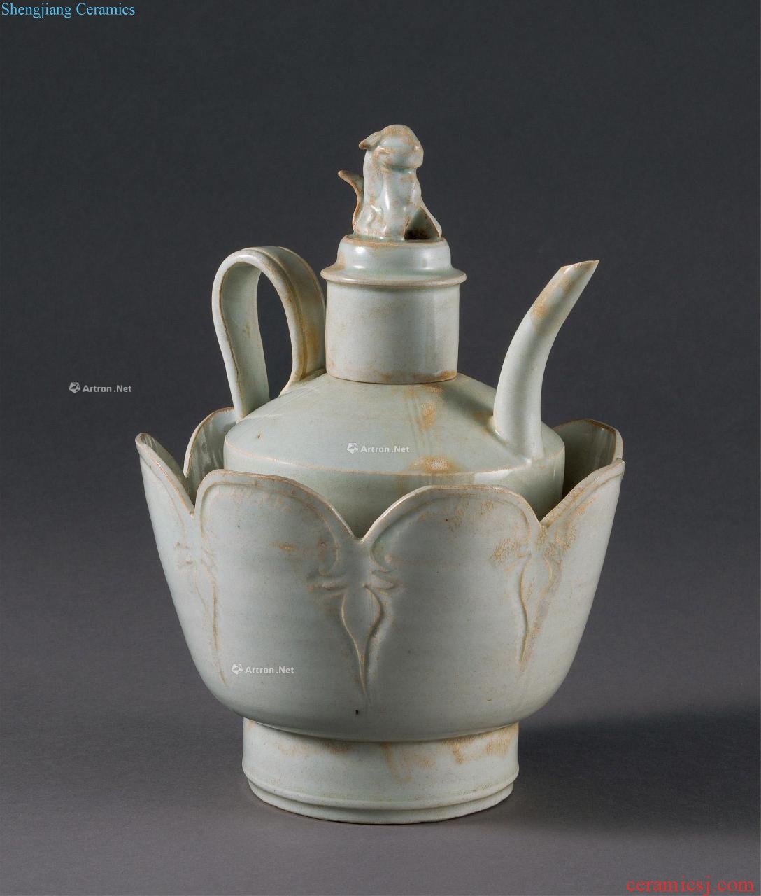 The song dynasty Left without stimulation kiln a magnetic ewer (a)