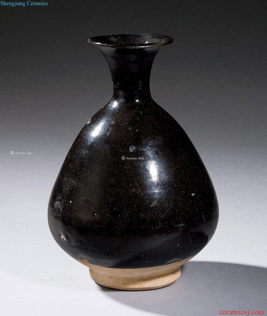 yuan The black glaze okho spring