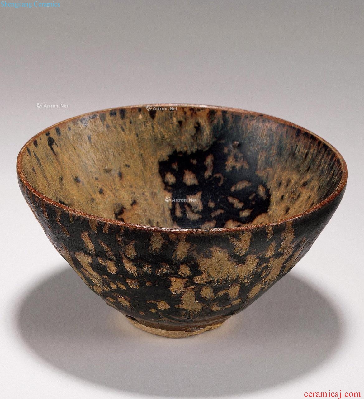The song dynasty jizhou kiln hawksbill bowl