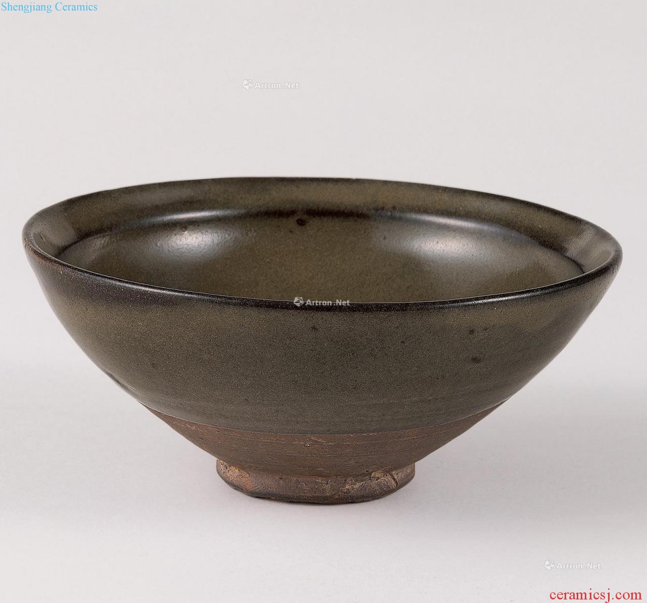 The song dynasty Tea at the end of the bowl