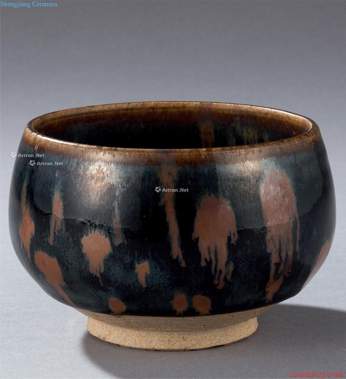 yuan Henan glaze temmoku bowl