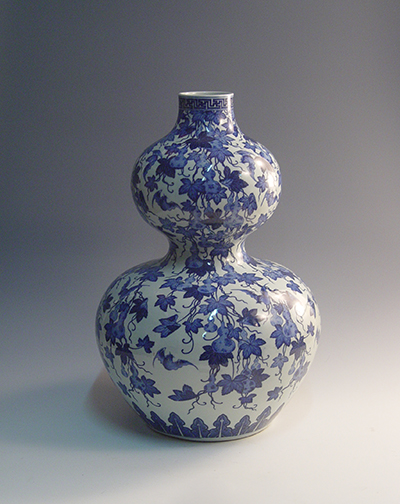 Blue and White Porcelain Collection in Jingdezhen Ceramic Museum China