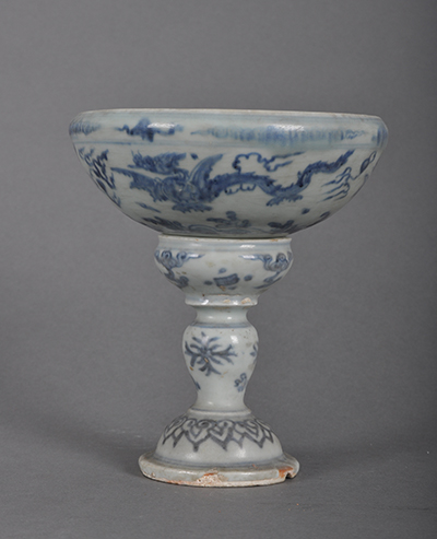 Blue and White Porcelain Collection in Jingdezhen Ceramic Museum China