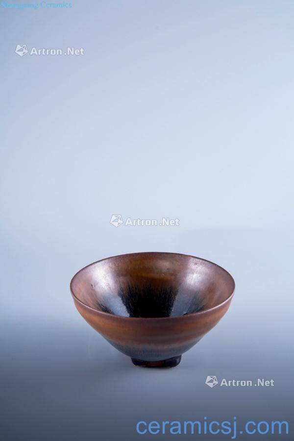 The southern song dynasty to build kilns  black glaze TuHao lamp