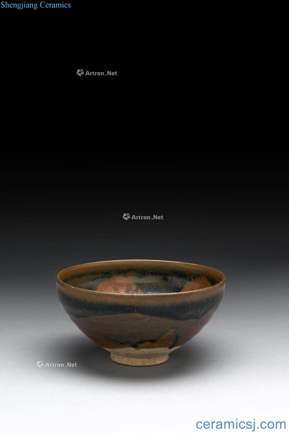 Jin magnetic state kiln sharply glaze iron bowl is fired
