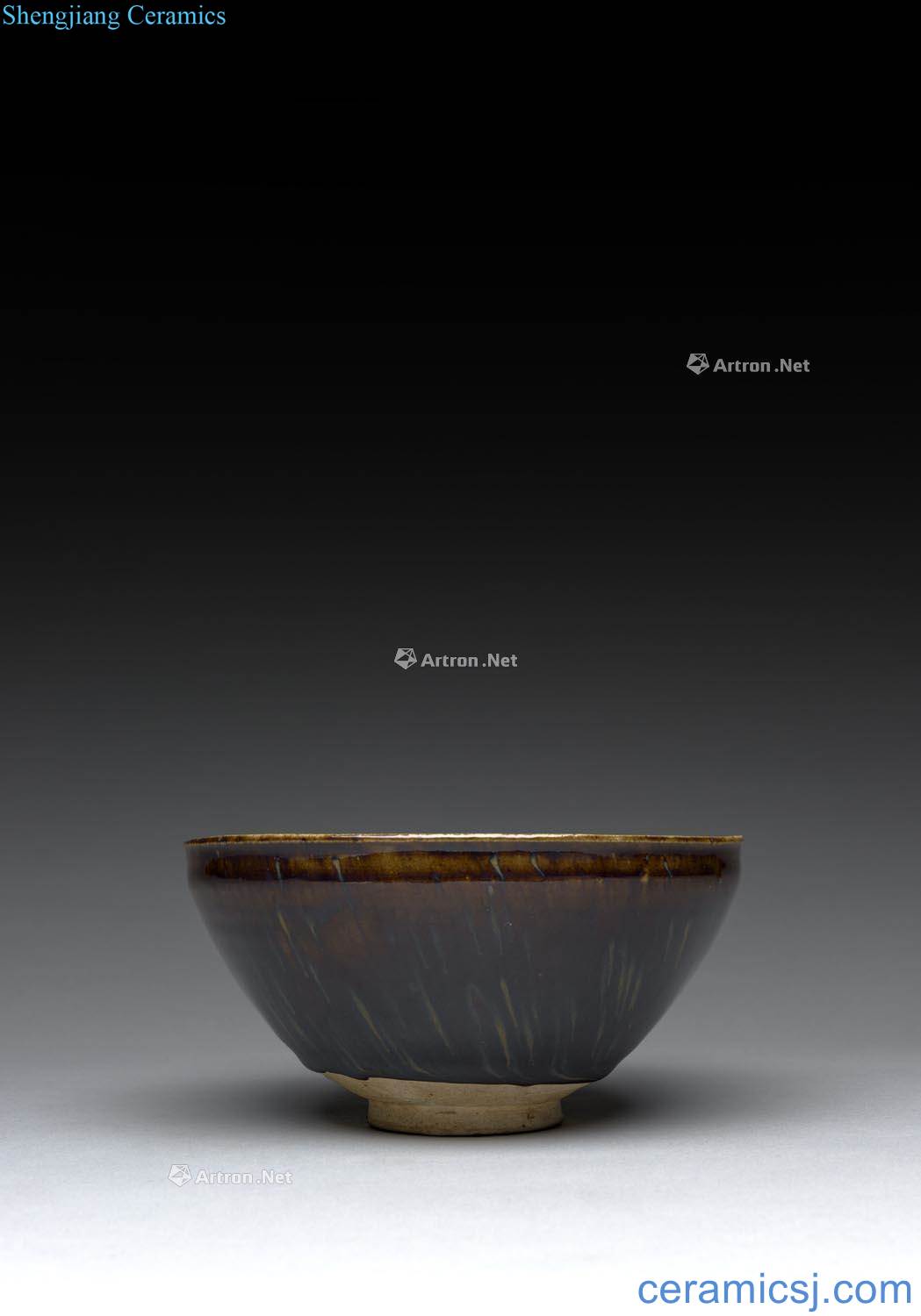 Jin magnetic state kiln sharply glaze blotches TuHao bowl