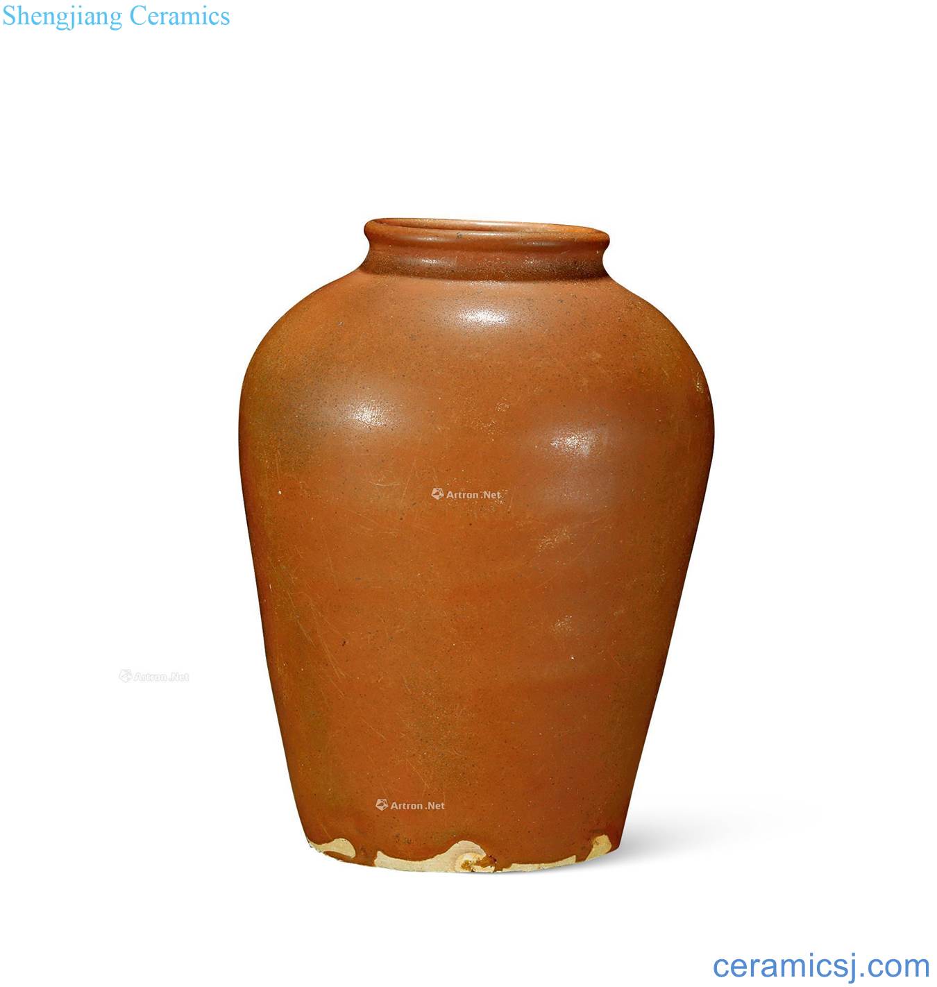 The song dynasty Yao state zijin glazed pot