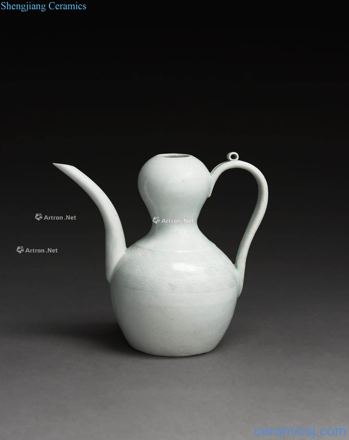 The song dynasty in the 12th century, stimulation gourd type pot