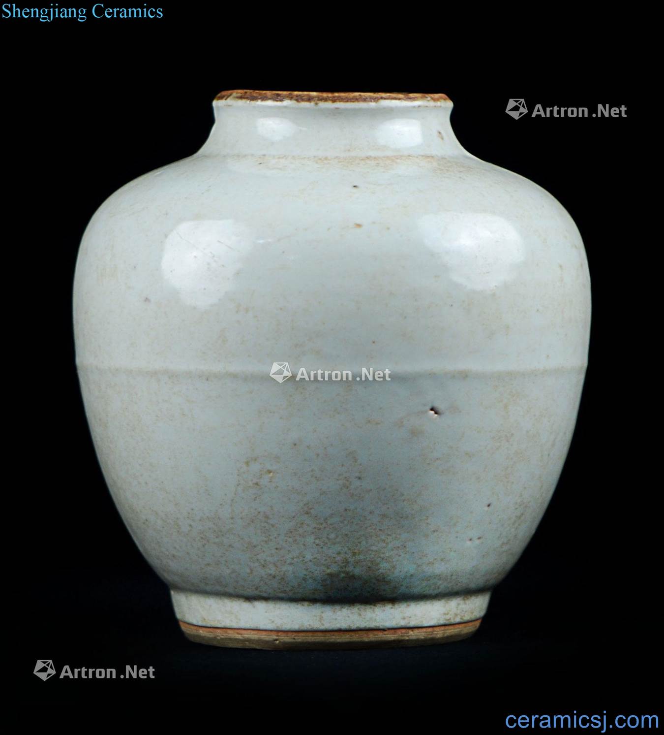 The song white porcelain jar