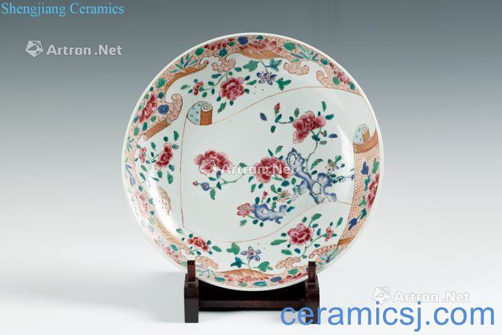 anonymous Qing qianlong pastel porcelain flowers
