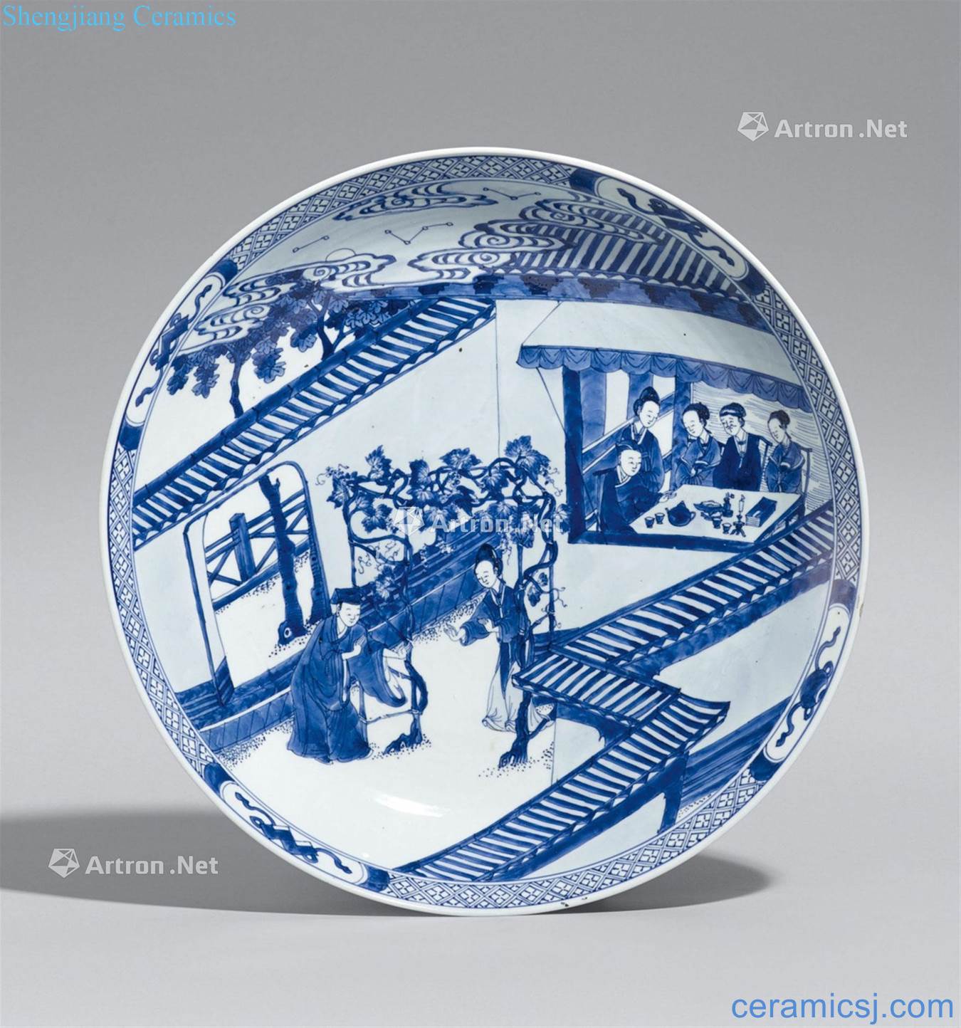 Kangxi character tray