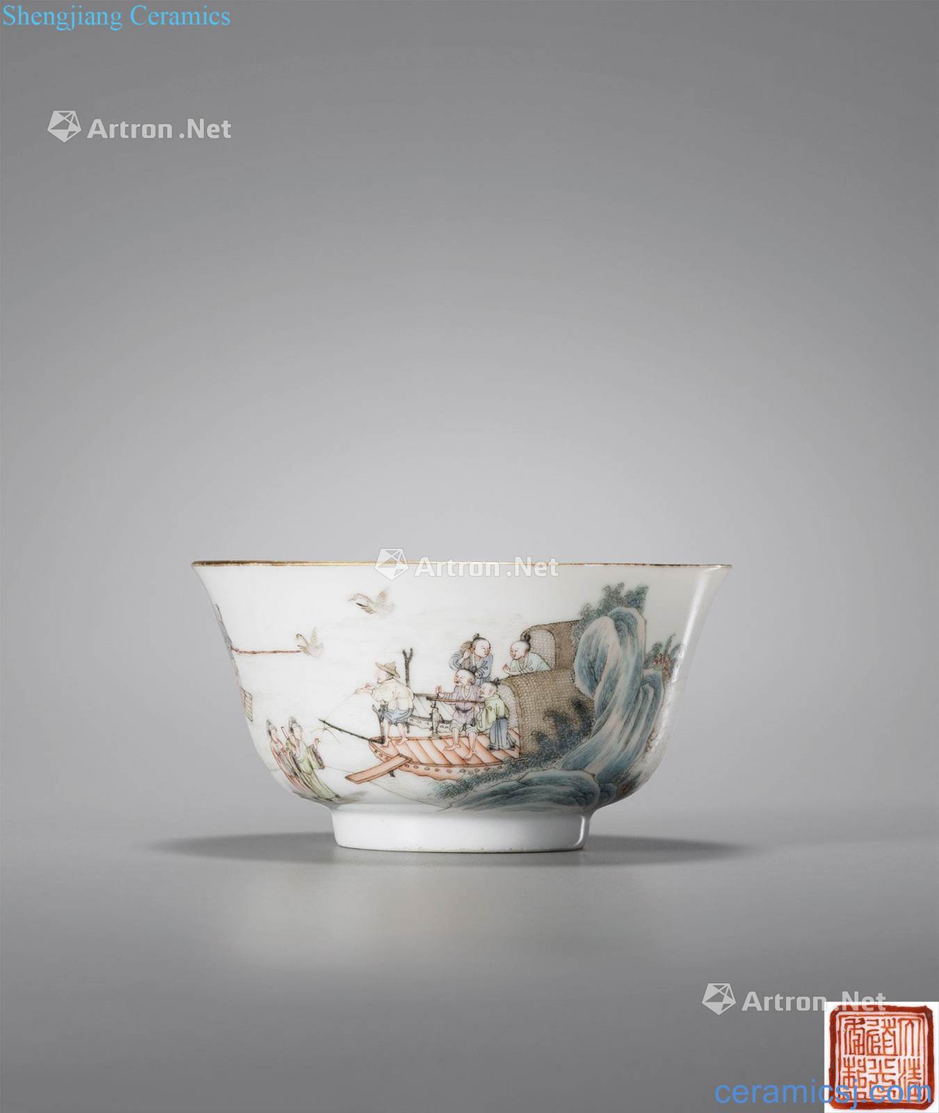 Figure bowl clear light pastel the plow