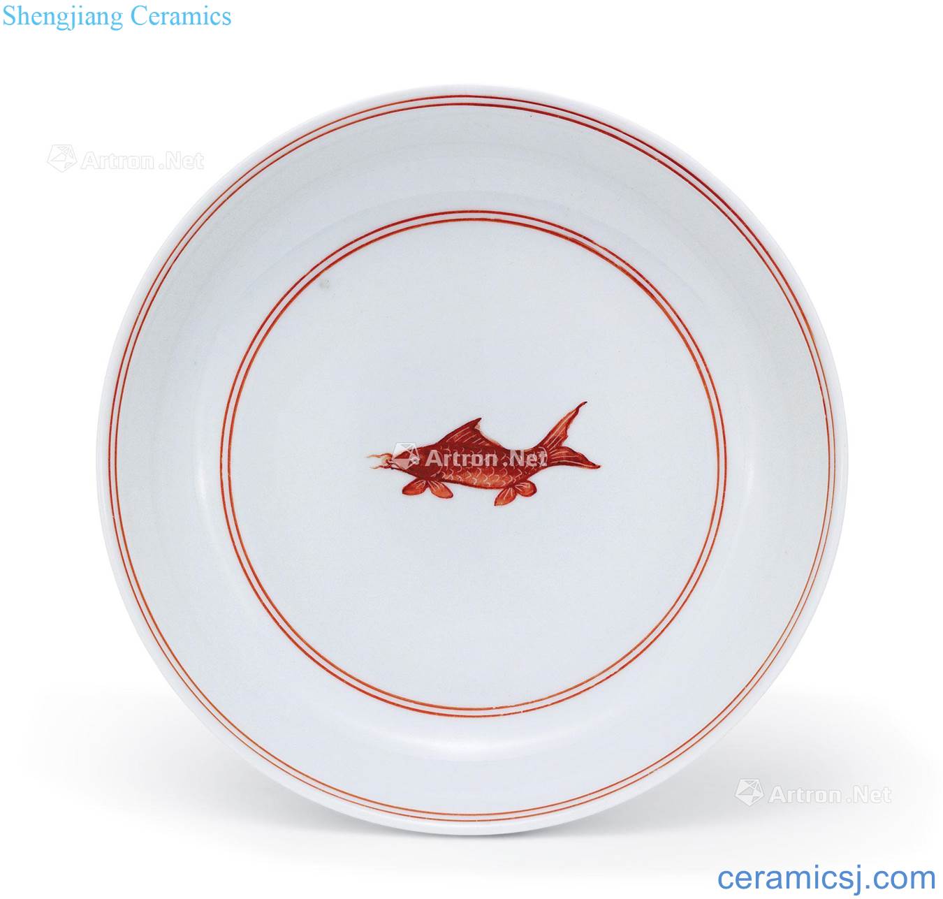 MingZhengDe alum red fish tray