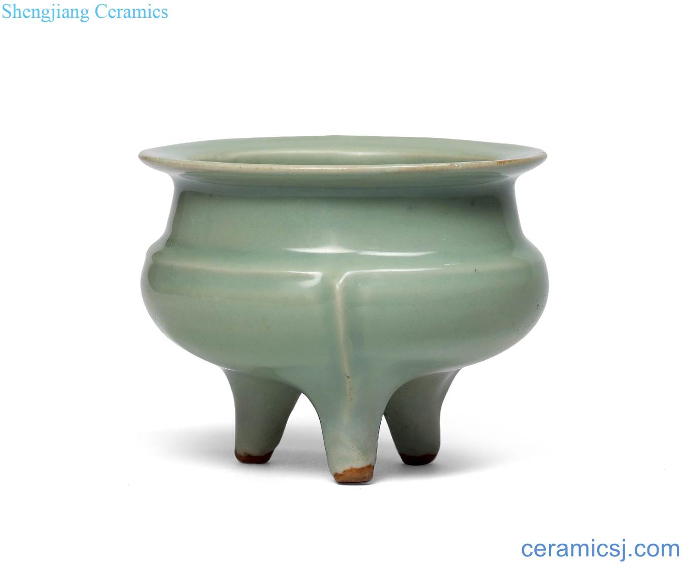 yuan Longquan powder blue glaze by furnace