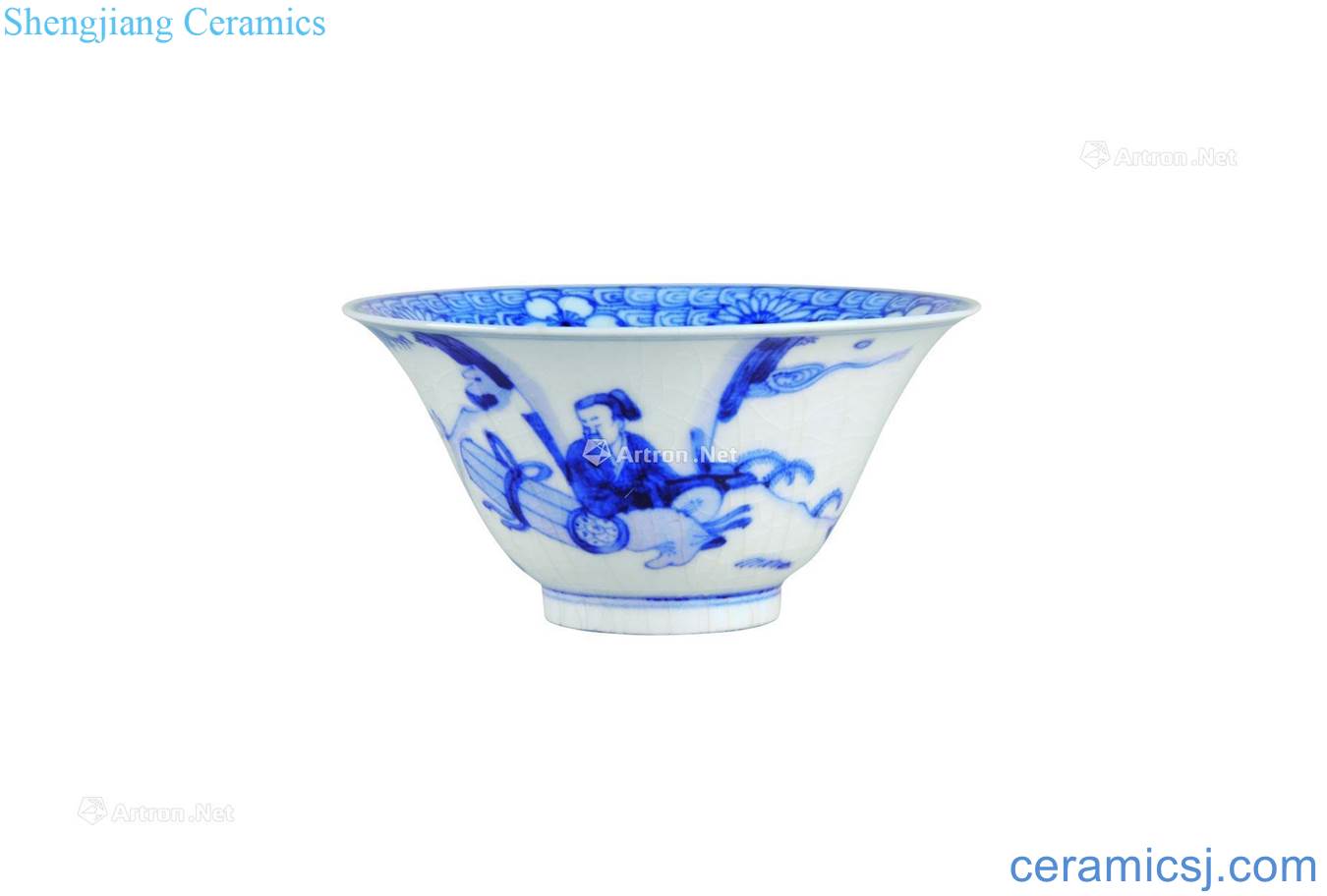 The qing emperor kangxi porcelain Gao Shiwen cup