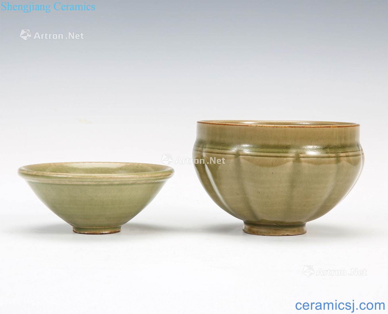 Five generations - song yao state kiln rainbow noodle bowl ・ folding of the mouth bowl (2)