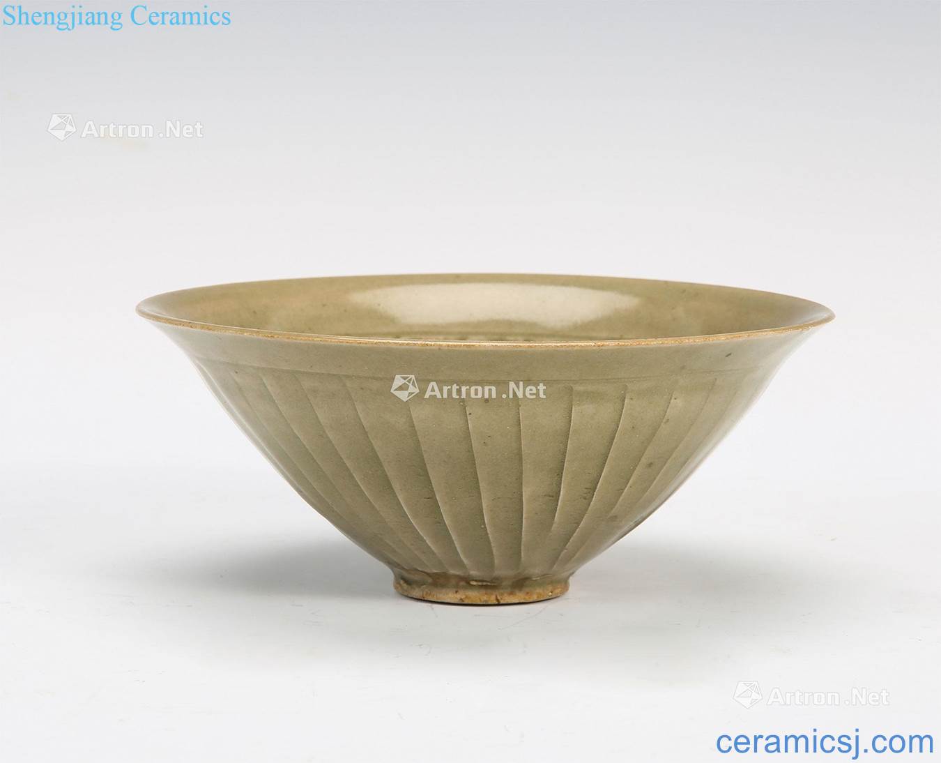 The song dynasty Yao state kiln printed bowls