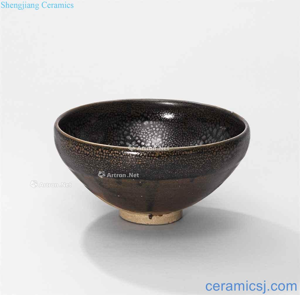 The black glaze gold 盌 oil droplets