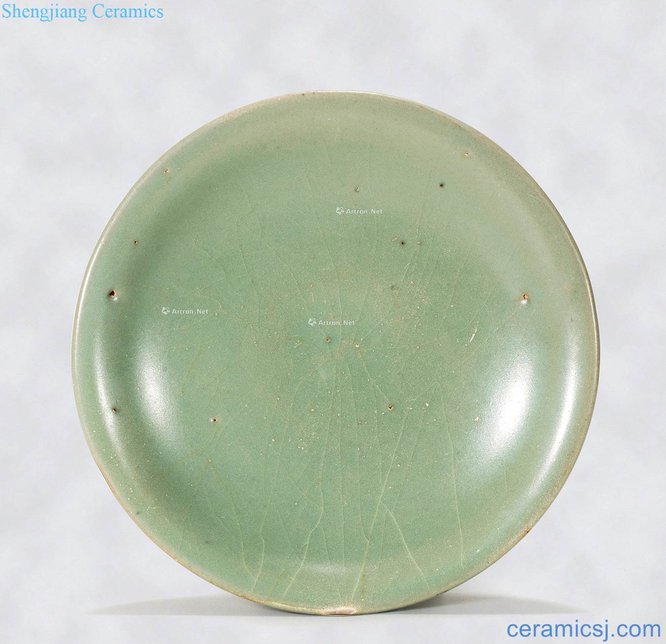jin Green glaze plate masterpieces