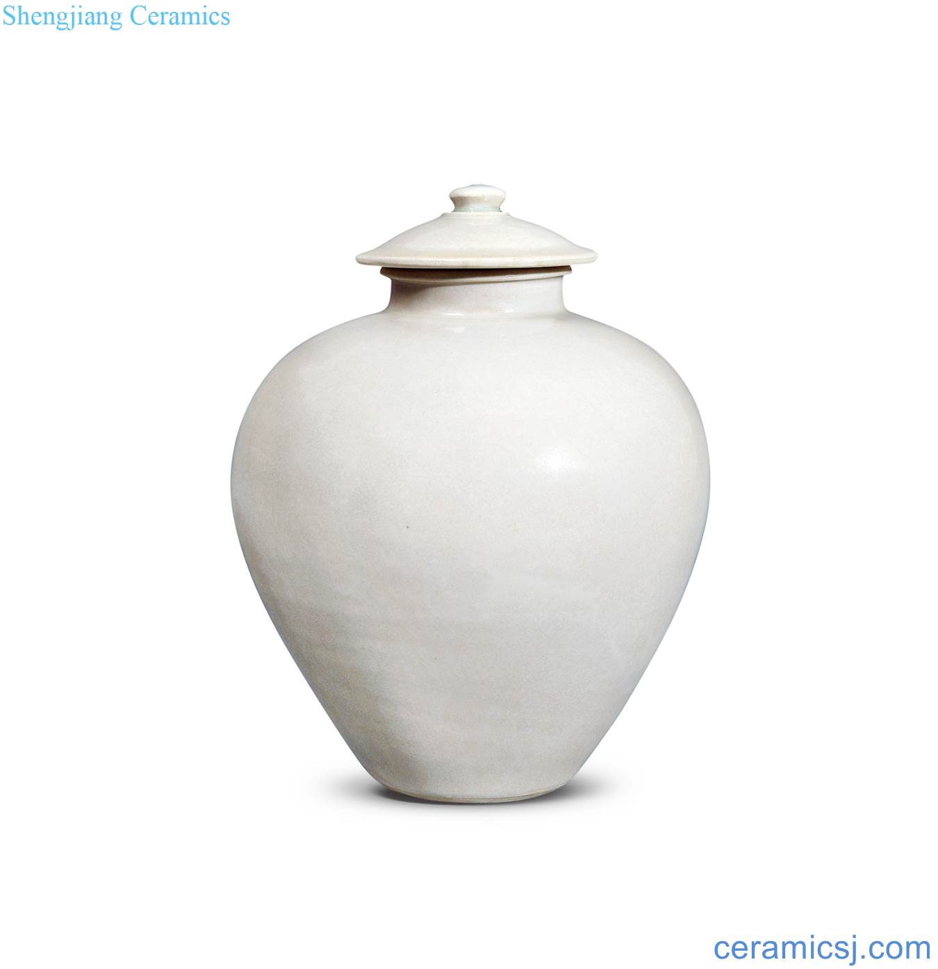 The tang dynasty Xing kiln white glazed pot