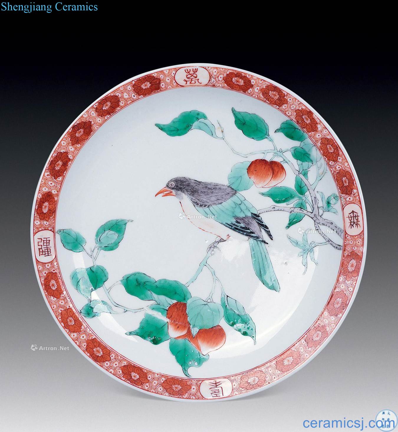 "Stays in the qing emperor kangxi colorful flowers and birds