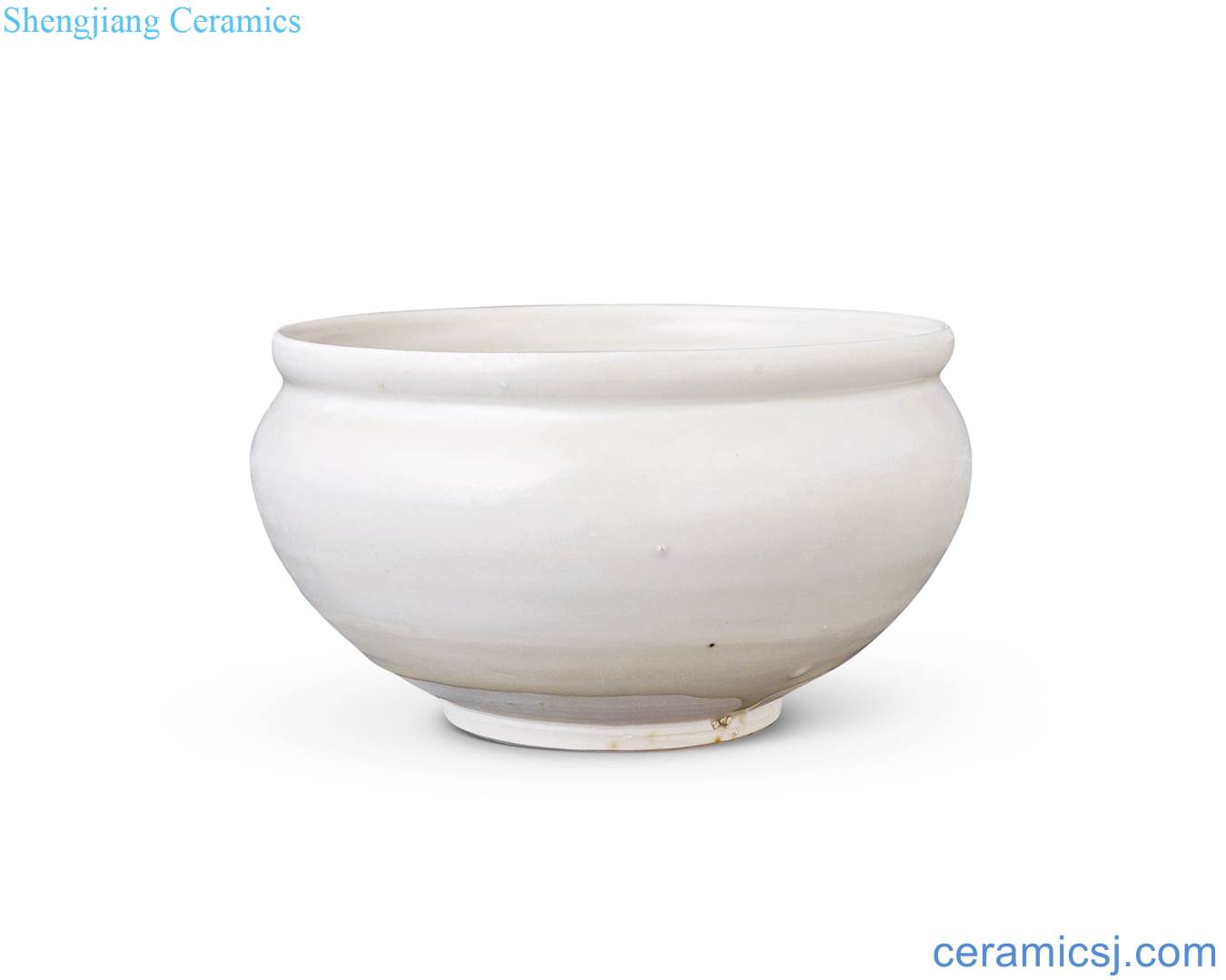 Song kiln is white glazed pot