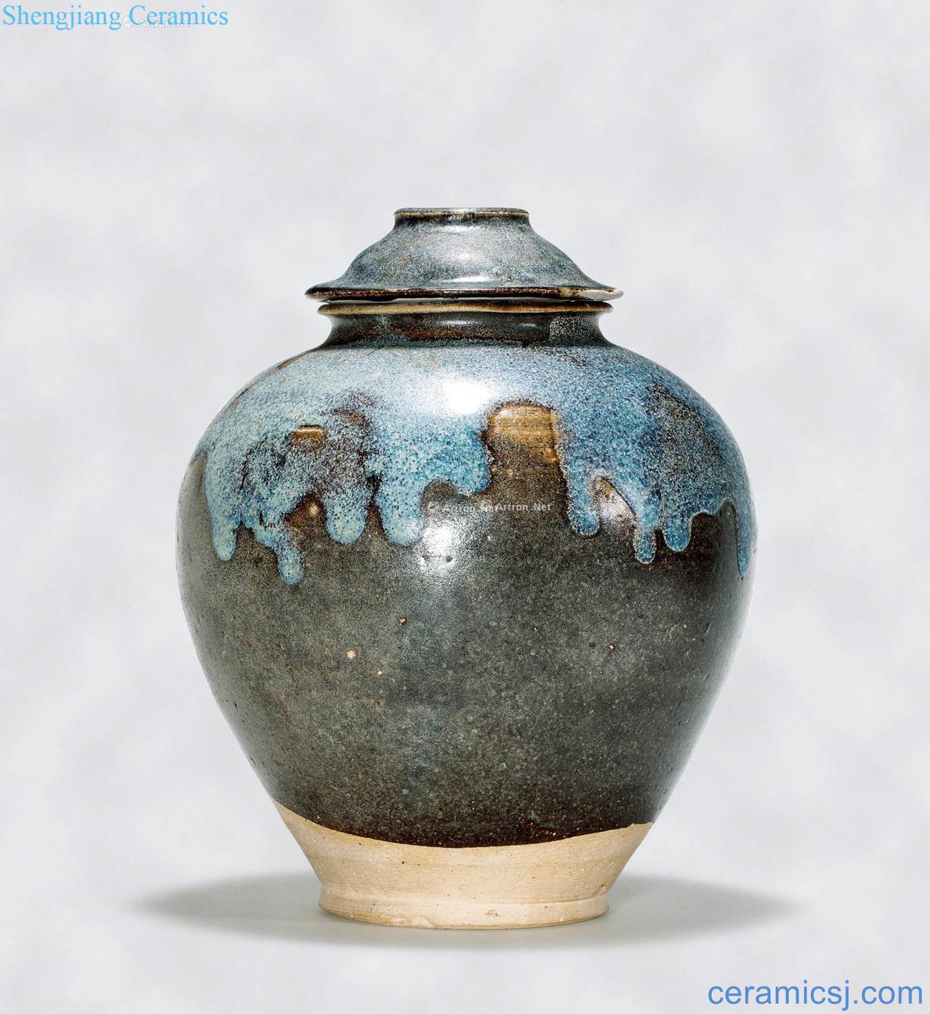 The tang dynasty LuShan tinea glaze cans