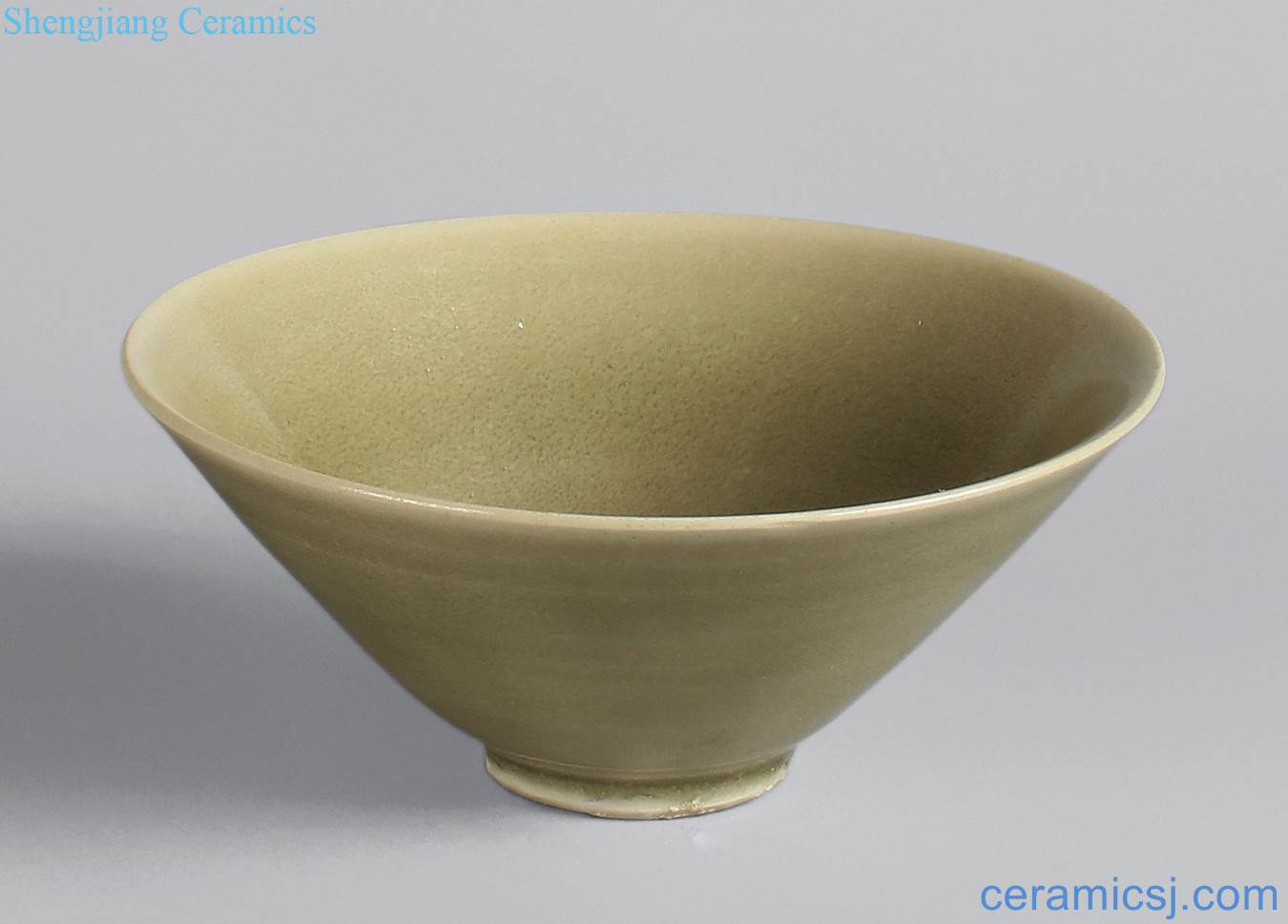 Northern song dynasty (960-1127) and gold (1115-1234), yao state kiln green glaze small bowl