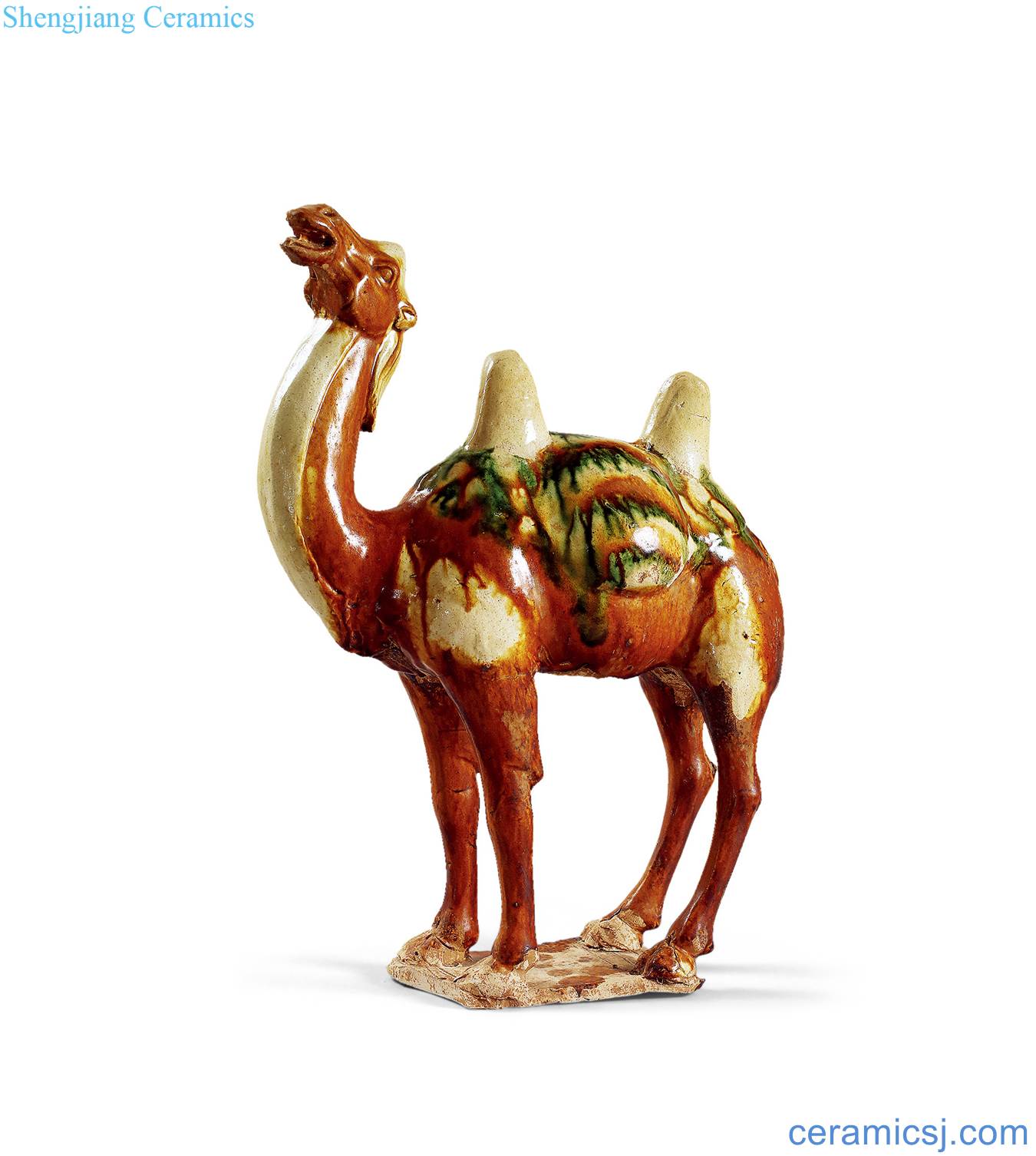 Tang three-color camel