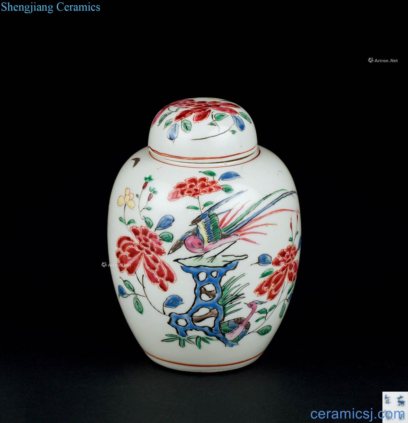 Qing yongzheng (1723-1735) powder enamel bottle