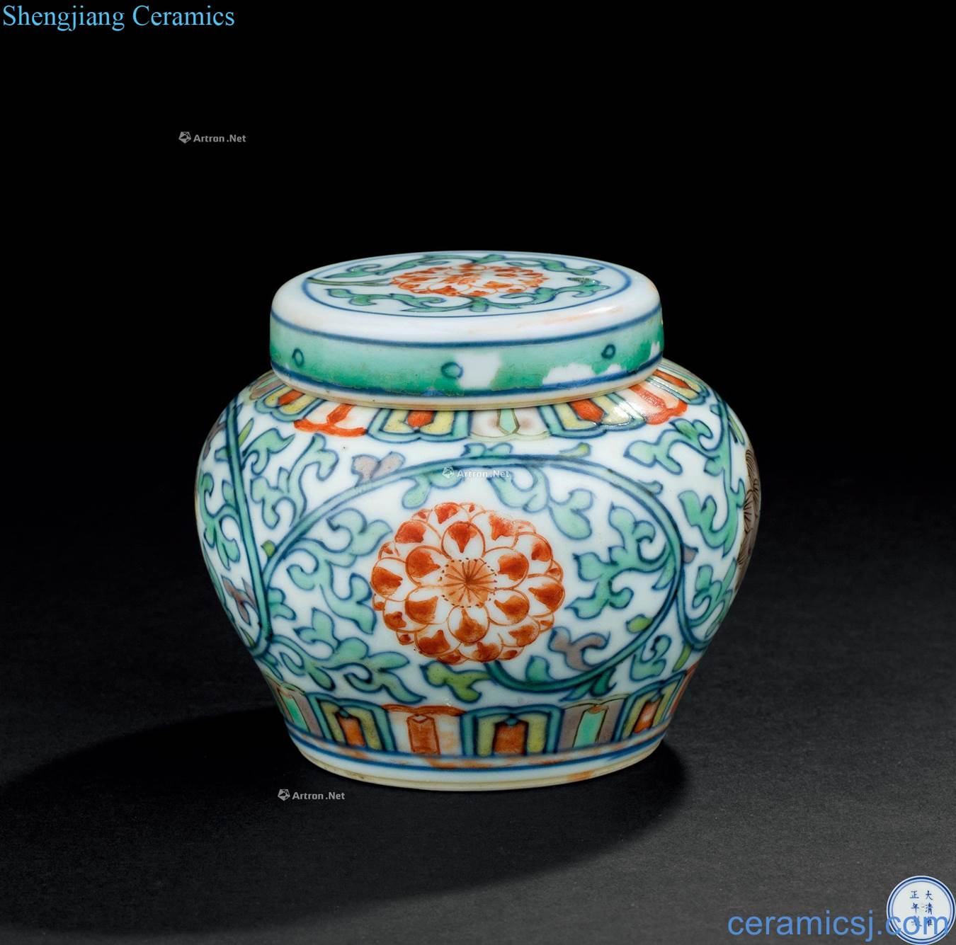 In the qing dynasty (1644-1911) bucket cover tank