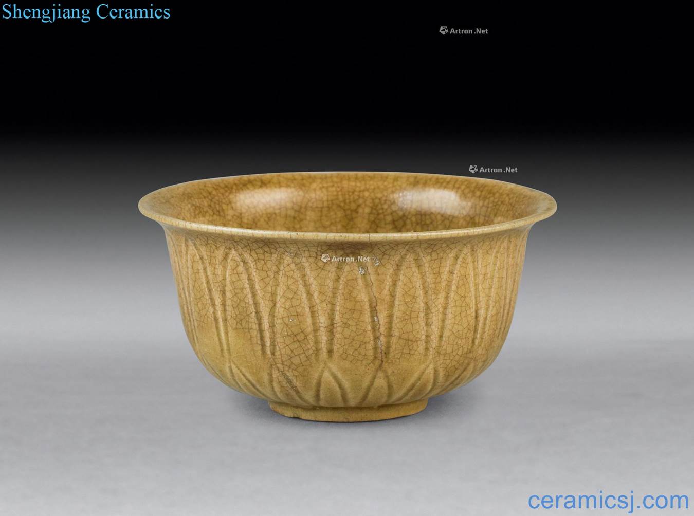 The tang dynasty (618-907), the kiln lotus-shaped grain tea cups