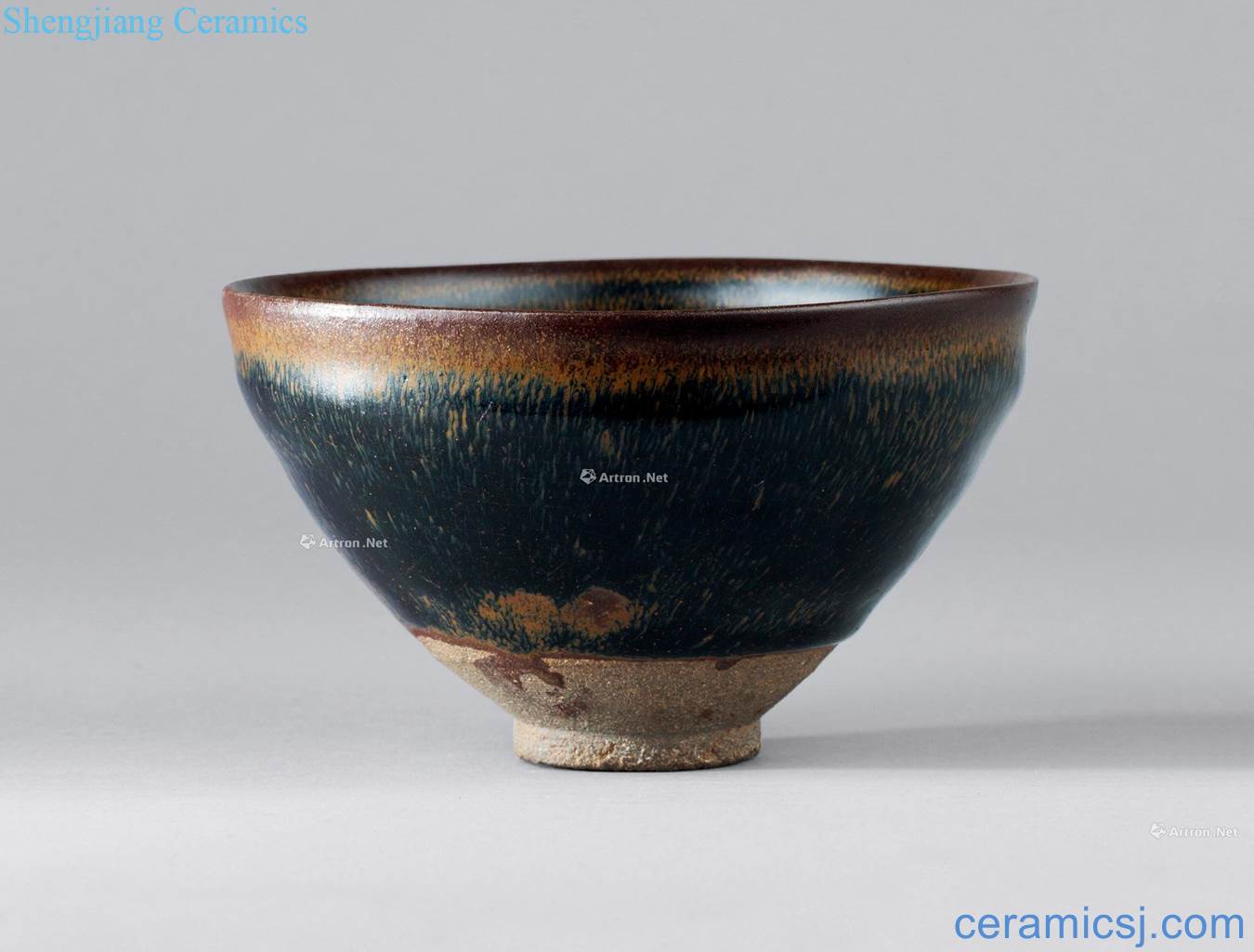 The song dynasty (960-1179) temmoku bowl