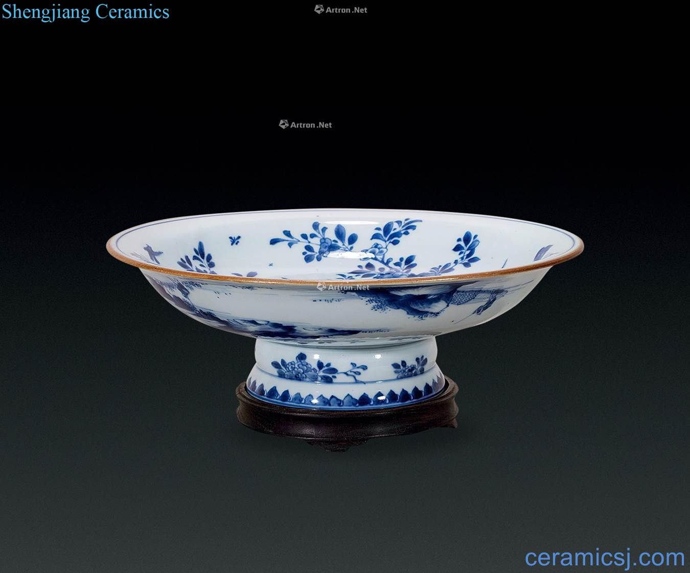 kangxi Blue and white landscape character best offer
