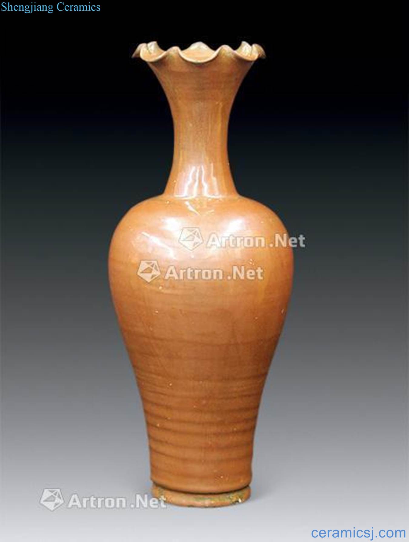 Song brown glaze kwai mouth bottle