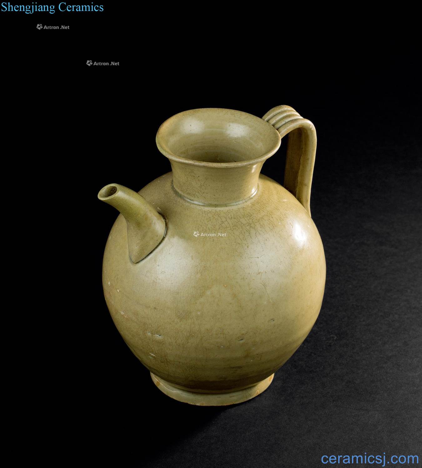 Tang - song dynasty (618-1279), the kiln celadon ewer