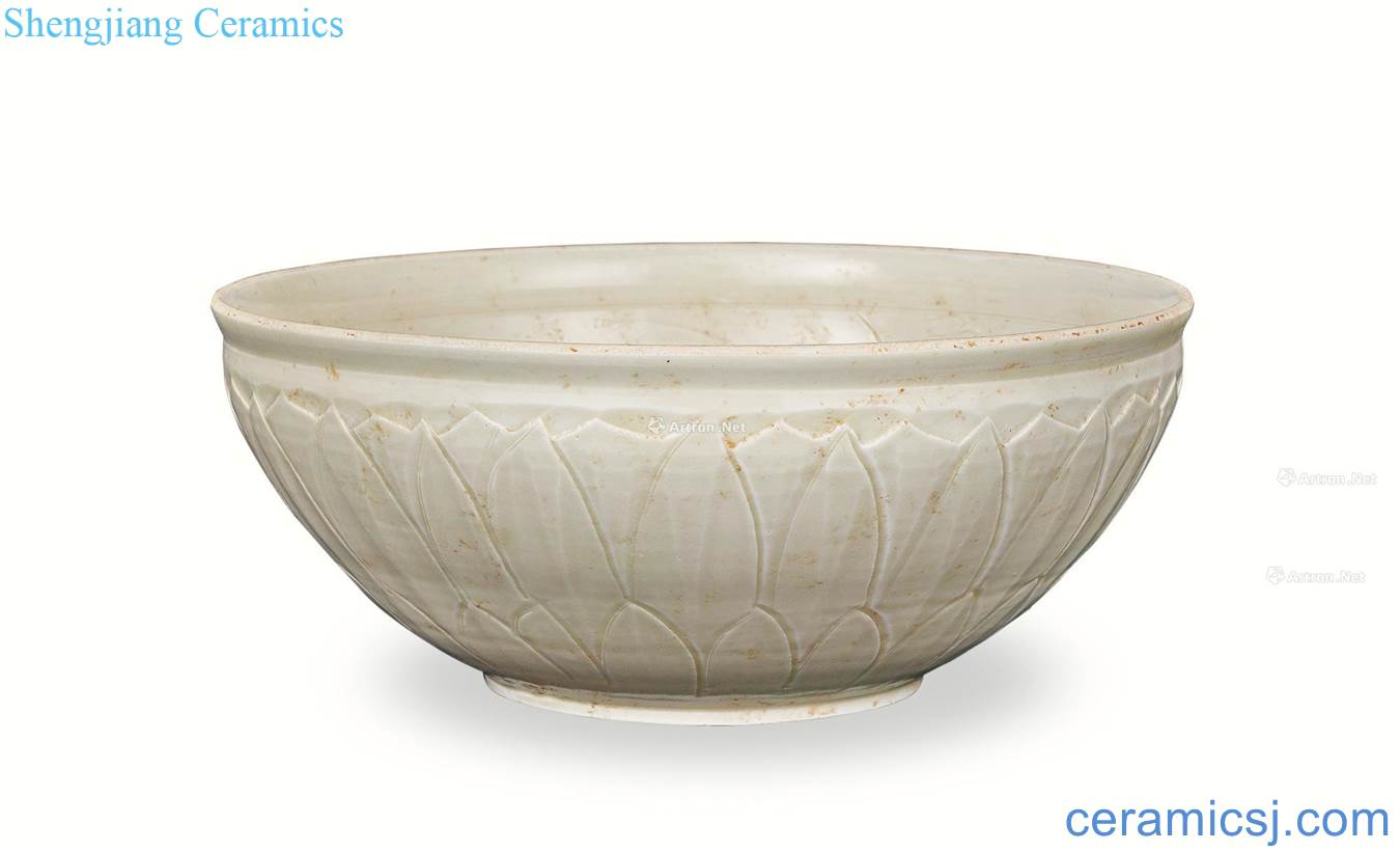 Song dynasty kiln score flower bowls