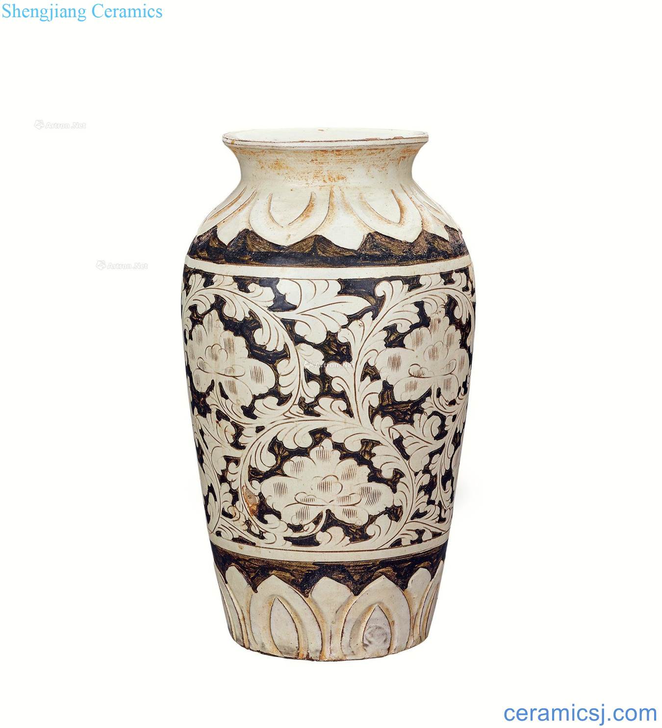 The song dynasty vase magnetic state kiln is described