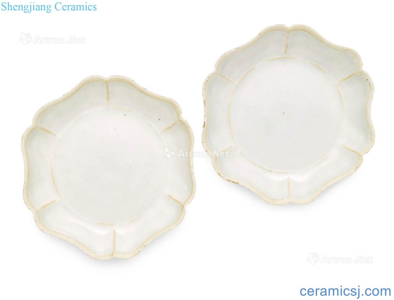 The song dynasty Left kiln flower mouth tray (a)