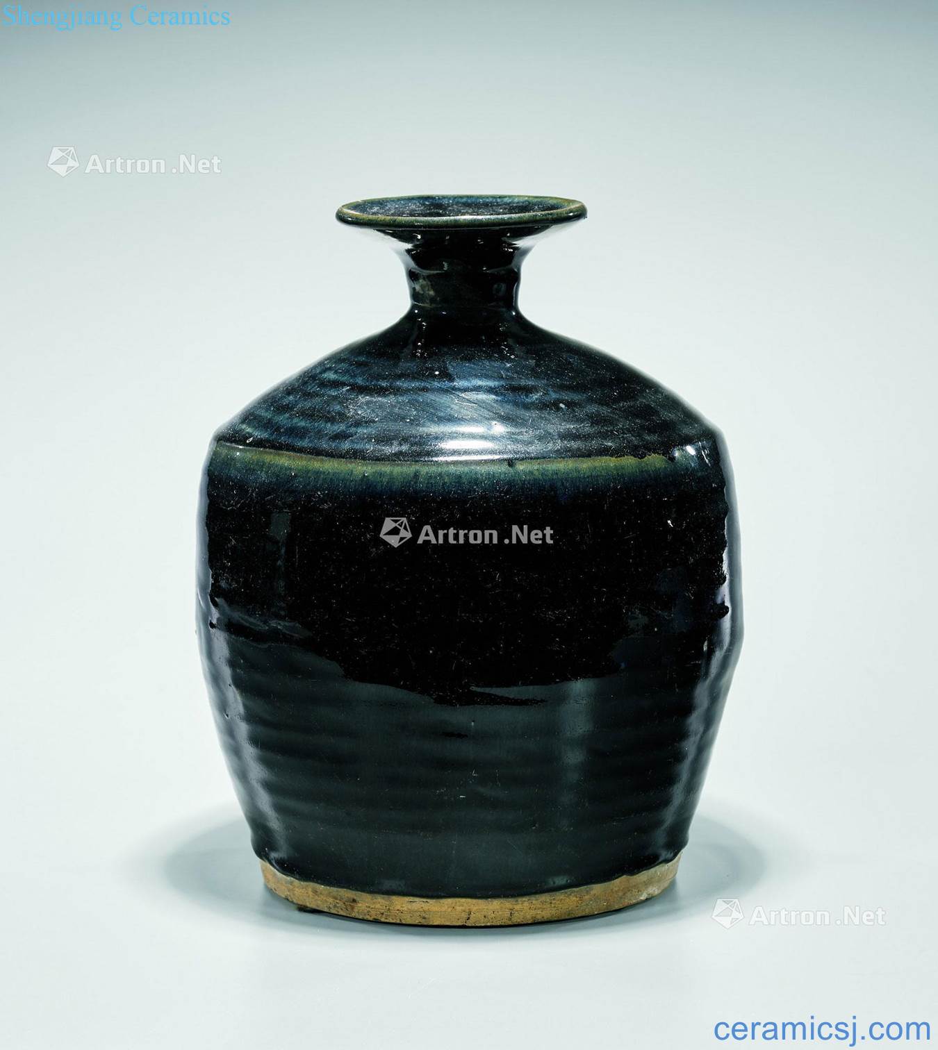 The song dynasty and jin dynasty Henan glaze bottle