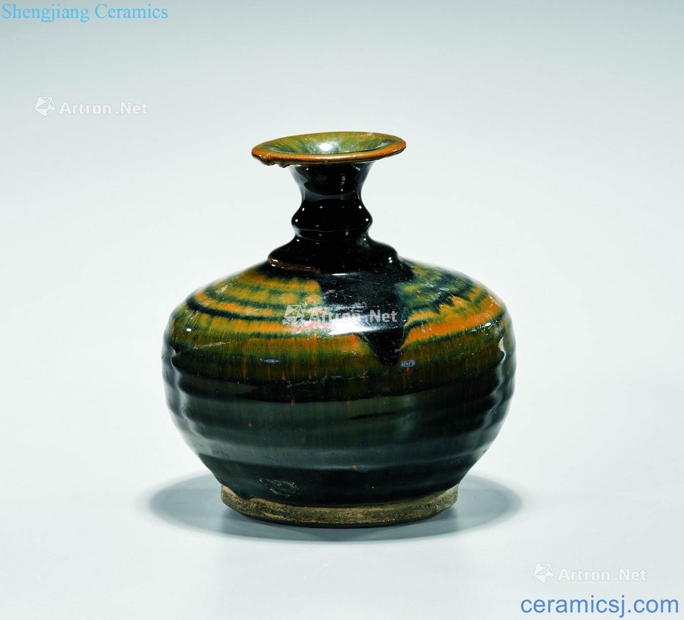 Song and jin dynasty glaze stone bottles