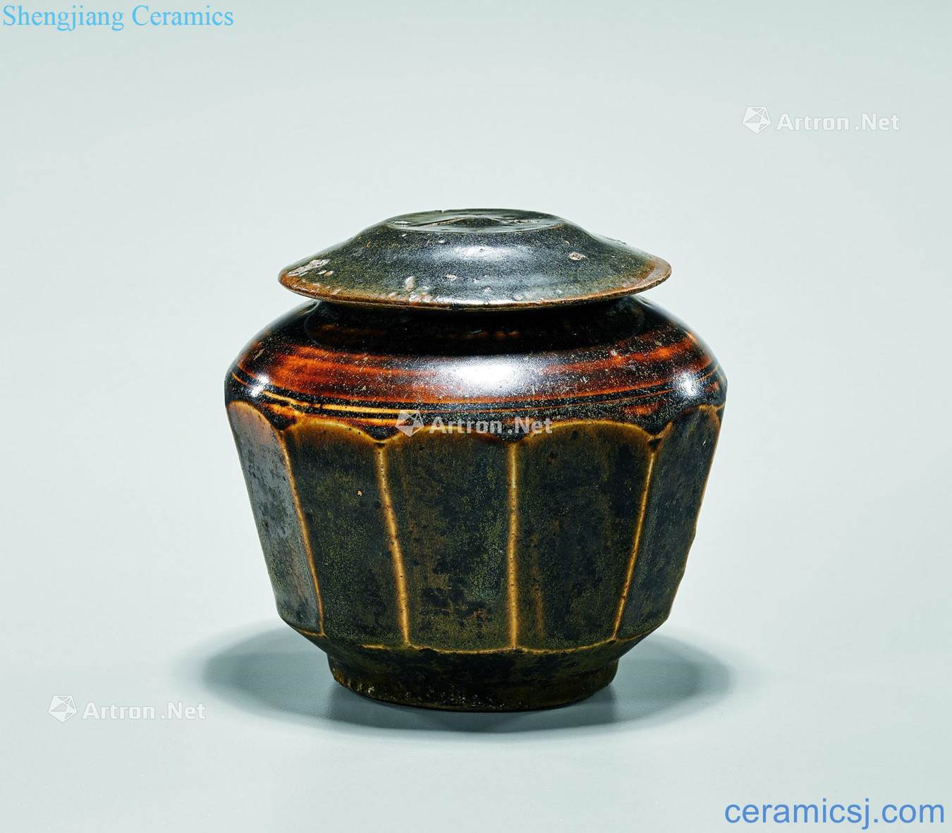 In song or Ming dynasty Brown glaze surface can more