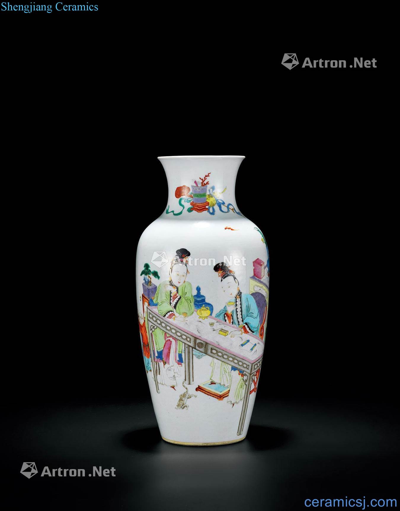 Qing yongzheng pastel had bottles