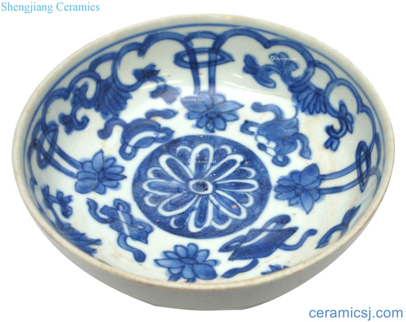 Early qing porcelain dish