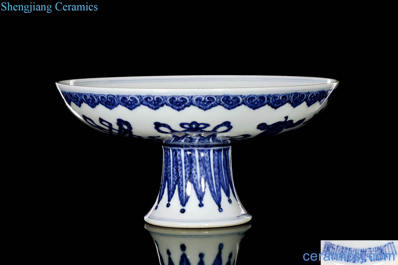 Qing qianlong Blue and white sweet lines and best offer