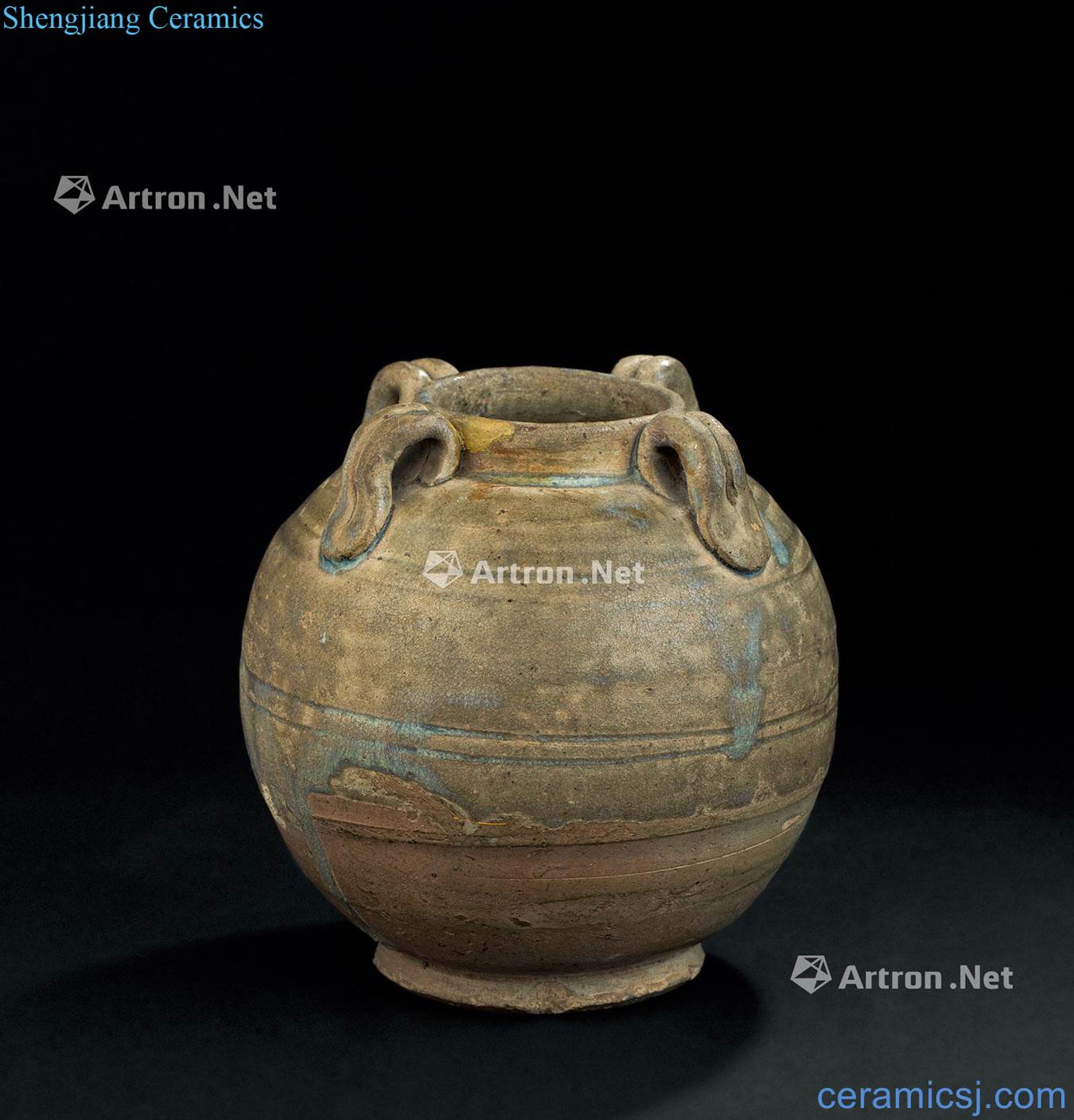 The tang dynasty (618 ~ 907) of the kiln of quaternary cans