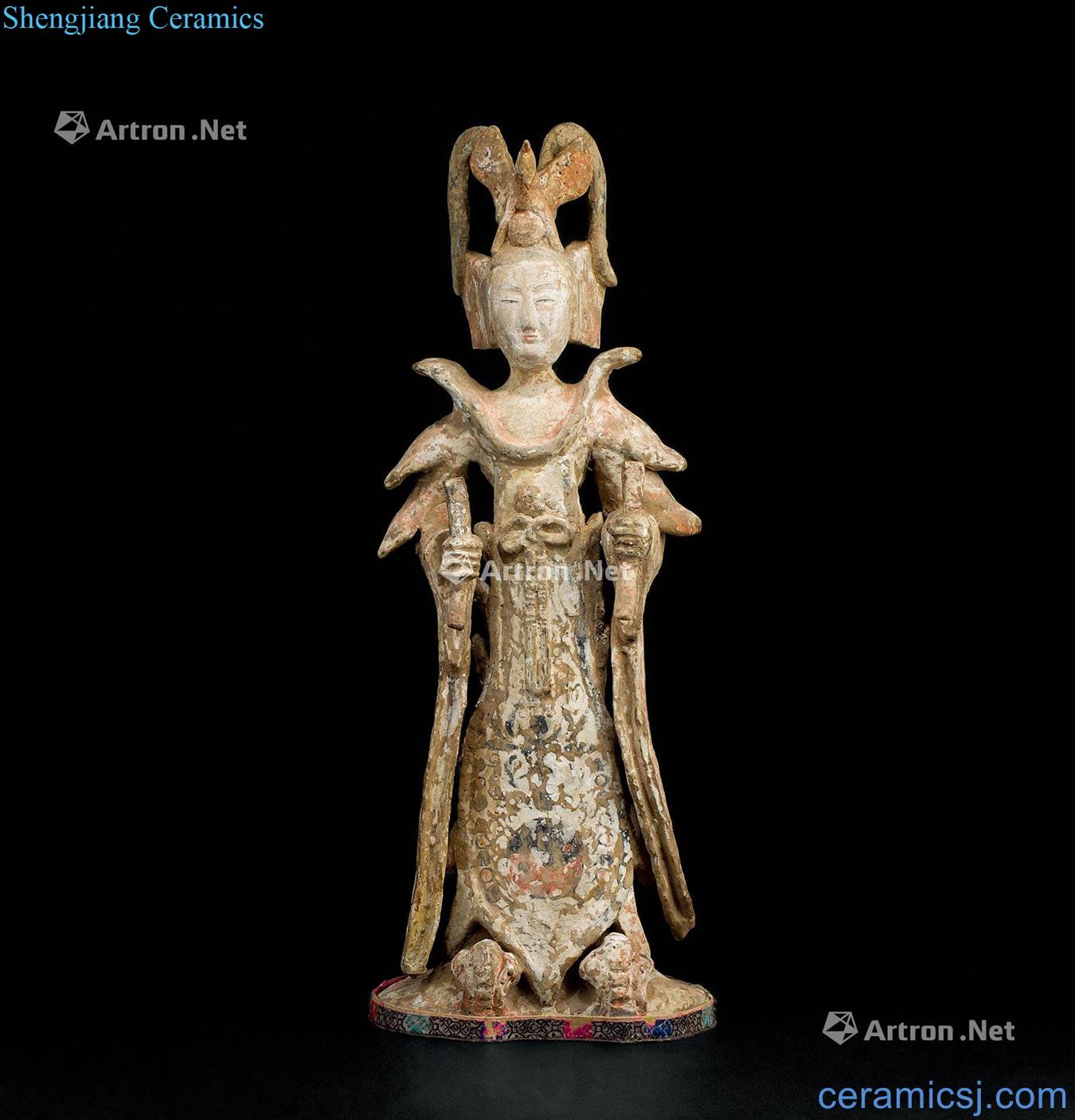 However, northern wei dynasty (386 ~ 534) painted pottery figurines