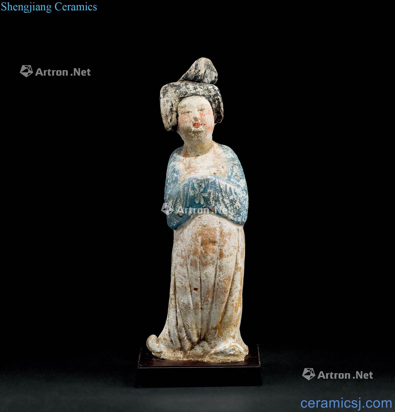 The tang dynasty (618 ~ 618) however, painted pottery figures