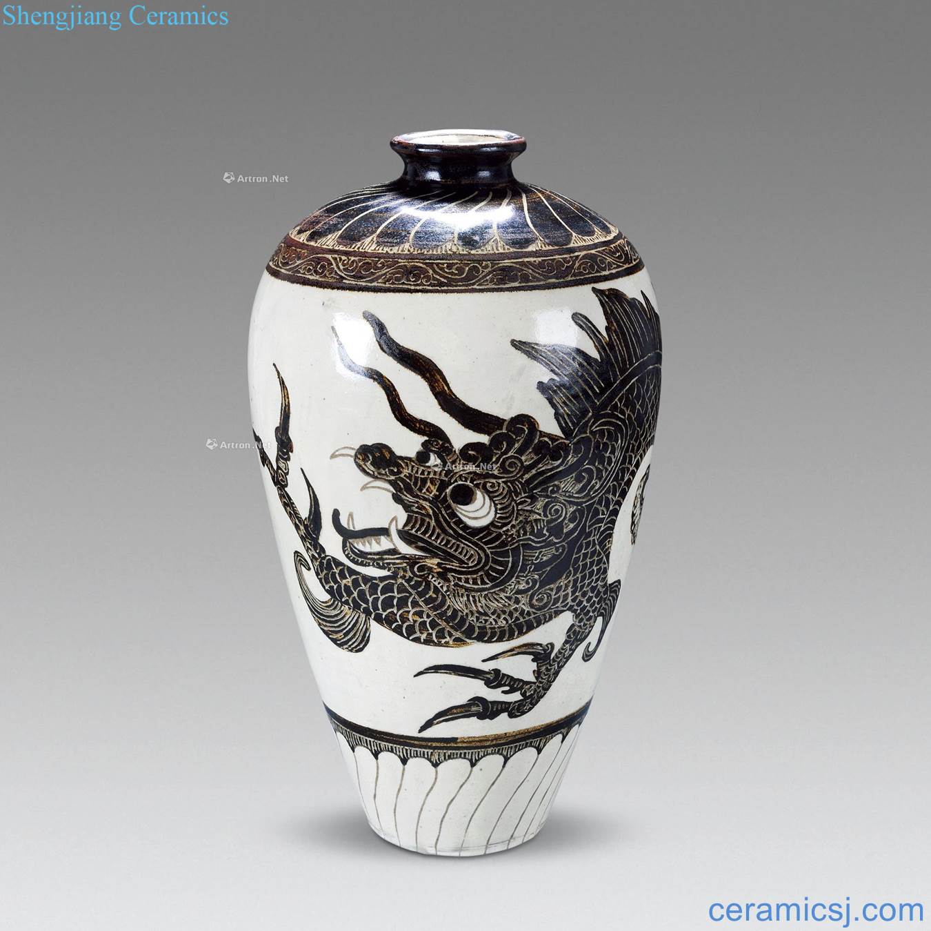 Song cizhou Capricorn fish may bottle