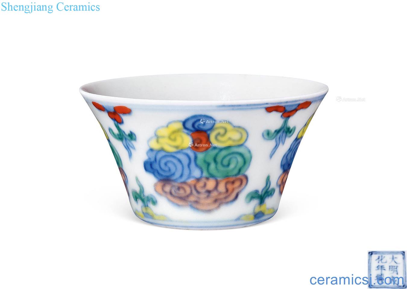 in Dou CaiTuan versicolor grain cup